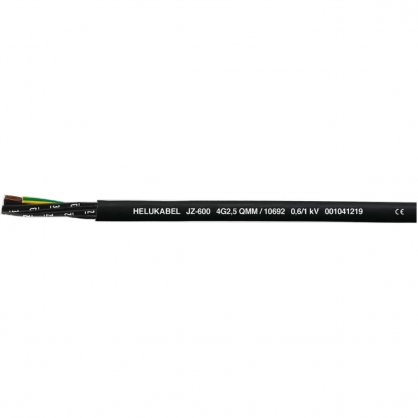 Multikabel JZ600 18 x 1,5 QMM černý plast 