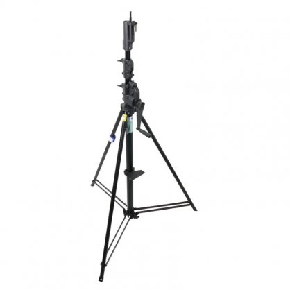 KUPO 483BT Steel Black Wind-Up Stand with Auto Self Locking Device