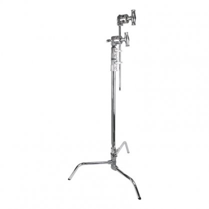 KUPO CT-20M 20" Master C-Stand with Turtle Base - Silver