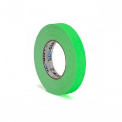 GAFFA 649-19 GR Páska zelená fluorescenční  1,9cm/25m