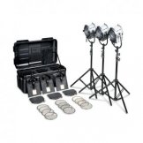 Tungsten Fresnel 650W Junior 3 Kit