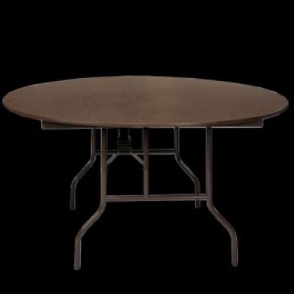 R60F Kulatý stůl pro společenské akce 152.5 x 152.5 cm