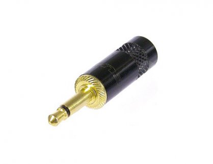 Konektor Jack 3,5", mono, kabelový,  NYS226BG 
