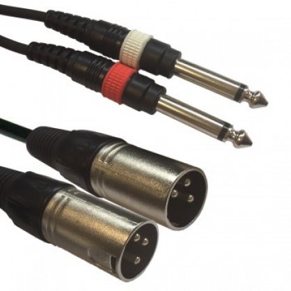 AccuCable AC-2XM-2J6M/3m