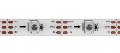 Enttec 5V RGB White PCB Pixel Tape (5m) (8PL30-F)
