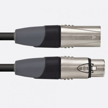 15m CANFORD CABLE XLR3F-XLR3M-HST, černý (38-4120)