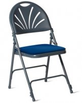 Sandler seating Fan back chair s čalouněným sedákem